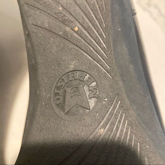 MEPHISTO  Sz 8 Fabric & Leather Comfort Loafer Shoes - Picture 13 of 13